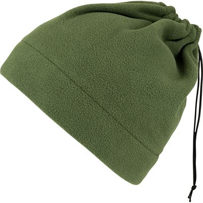 Szalik FLEECE z ściągaczem OLIV