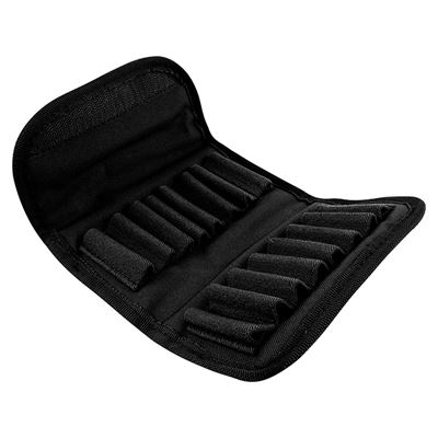 Pouzdro na náboje 16 ks na pásek ČERNÉ