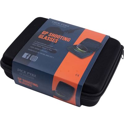 Okulary sportowe GP zestaw w etui 4 sztuki szkieł