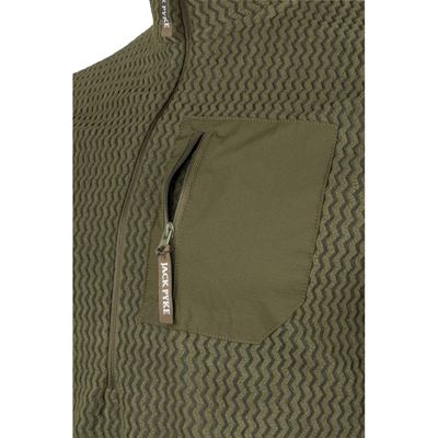 Lekka bluza z kapturem Z FLEECE PULLOVER GREEN