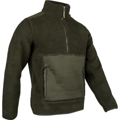 BLUZA POLAROWA SHERPA ZIELONA