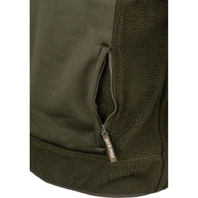 BLUZA POLAROWA SHERPA ZIELONA