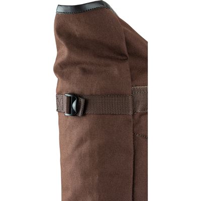 Plecak FOLD TOP canvas BLACK