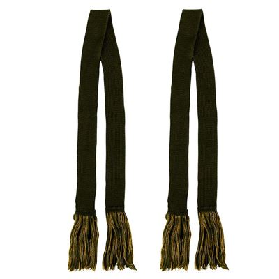 Owijki z frędzlami GARTERS ZIELONE