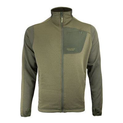 Kurtka ASHCOMBE TECHNICAL FLEECE ZELENÁ