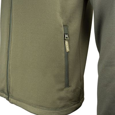 Kurtka ASHCOMBE TECHNICAL FLEECE ZELENÁ