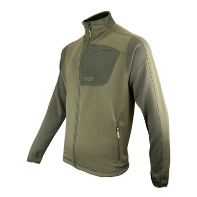 Kurtka ASHCOMBE TECHNICAL FLEECE ZELENÁ
