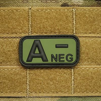 Plastikowa łatka KREV A NEG GREEN