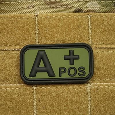 Plastikowa łatka KREV A POS GREEN