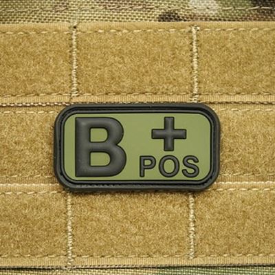 Patch KREV B POS plastikowy ZIELONY