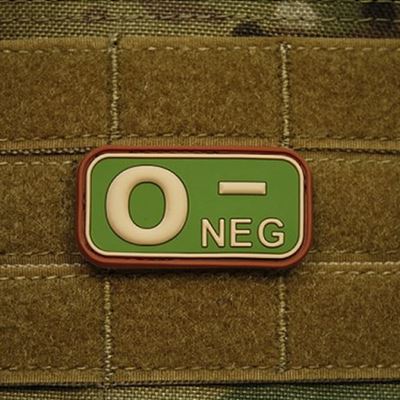 Patch KREV 0 NEG z tworzywa sztucznego MULTICAM®