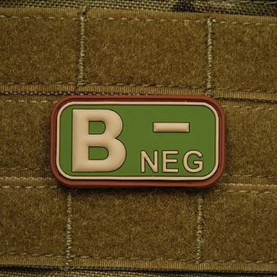 Patch KREV B NEG z tworzywa sztucznego MULTICAM®
