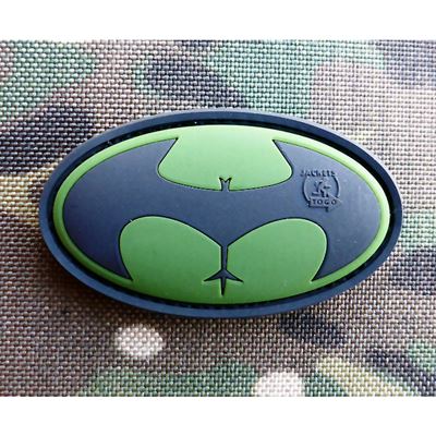 Plastikowy rzep BUTTMAN GREEN/BLACK