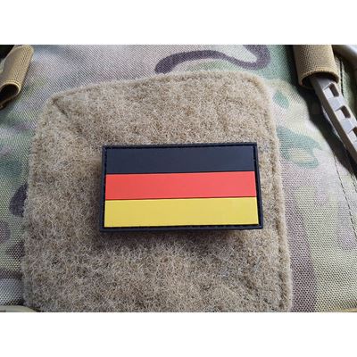 Naszywka flaga NIEMCY plastikowy kolorowy rzep