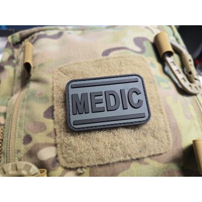 Naszywka MEDIC z rzepem RANGER GREEN