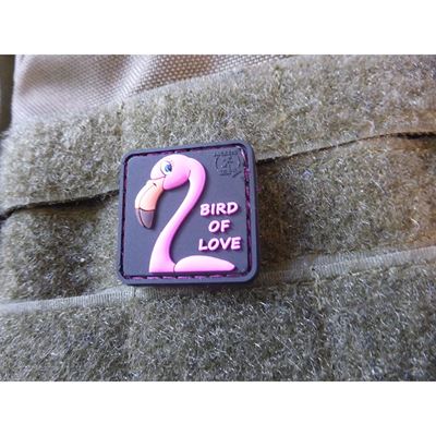 Plastikowa naszywka Flamingo VELCRO