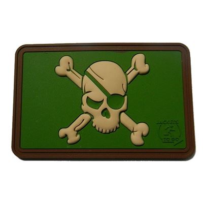 Patch PIRATE / FLAG / plastikowy MULTICAM