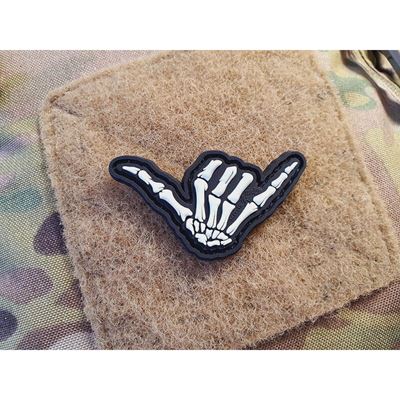 Naszywka SHAKA z rzepem GLOW IN THE DARK JACKETS TO GO JTG-SKP-GID 3