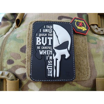 Plastikowa naszywka na rzep SILENT PUNISHER