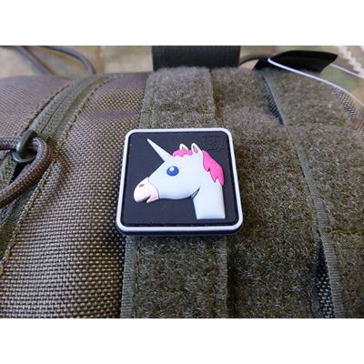 Plastikowa naszywka Jednorożec VELCRO