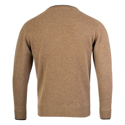Sweter ASHCOMBE z dekoltem w kształcie litery V z wełny jagnięcej BARLEY JACK PYKE JVNECASHBAR 2