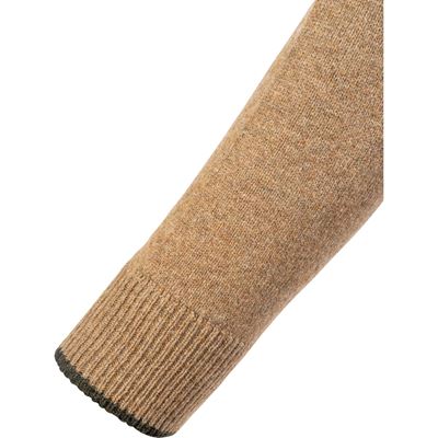 Sweter ASHCOMBE z zamkiem błyskawicznym, wełna jagnięca BARLEY JACK PYKE JZKNITASHBAR 5