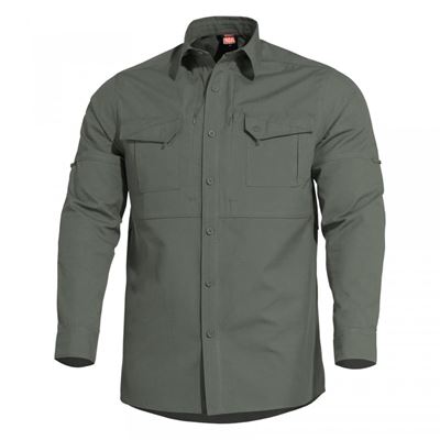 Koszulka taktyczna PLATO CAMO GREEN