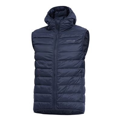 Kamizelka ocieplana AURORA z kapturem MIDNIGHT BLUE