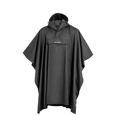 Wodoodporne poncho CLOUDBURST BLACK