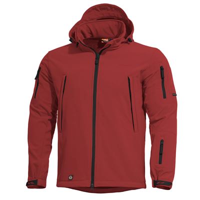 Kurtka softshell ARTAXES MAROON RED