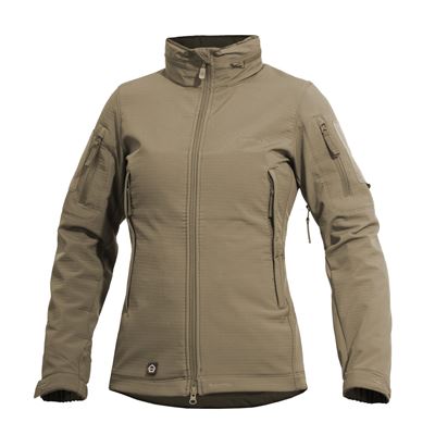 Damska kurtka softshell ARTAXES COYOTE