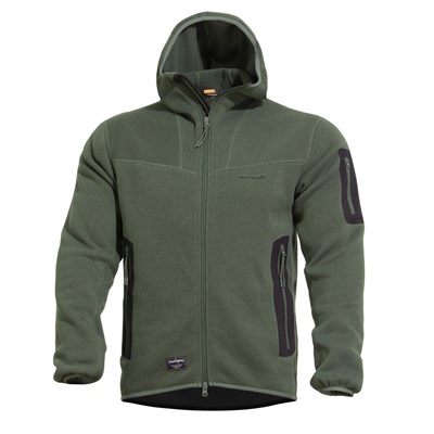 FLEECE bluza z kapturem FALCON PRO POLARTEC® GREEN
