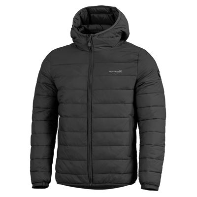 Kurtka z kapturem AURORA 2.0 PUFFER HOODED CZARNA