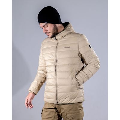 Kurtka z kapturem AURORA 2.0 PUFFER HOODED KHAKI