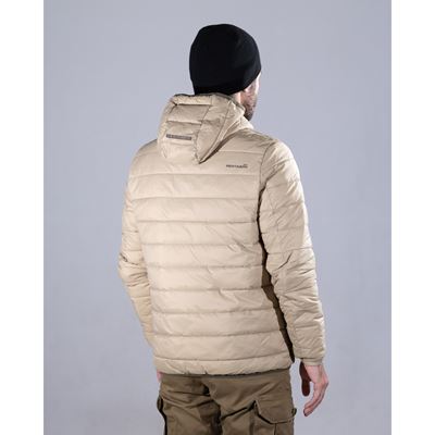 Kurtka z kapturem AURORA 2.0 PUFFER HOODED KHAKI