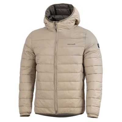 Kurtka z kapturem AURORA 2.0 PUFFER HOODED KHAKI