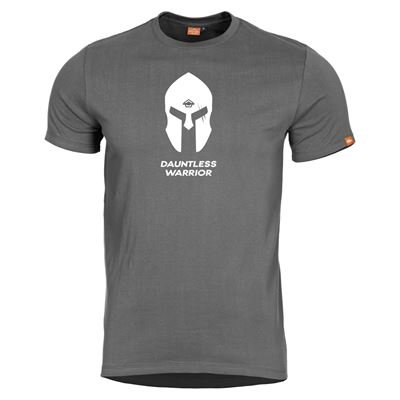 T-shirt SPARTAN HELMET WOLF GREY