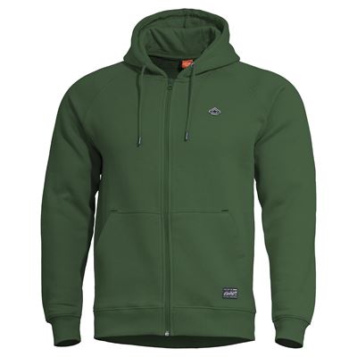 Bluza z kapturem PHAETON ZIP SPRINGBOK GREEN