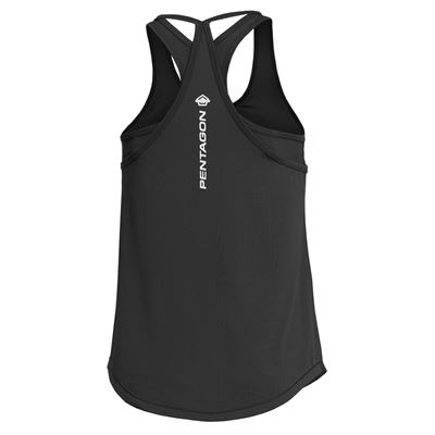 Damski podkoszulek UNITY MESH BLACK