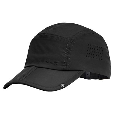 Czapka ZAKROS składana rip-stop BLACK