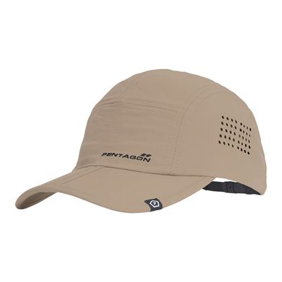 Czapka ZAKROS składana rip-stop KHAKI