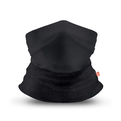 Krawat DUAL FABRIC BLACK