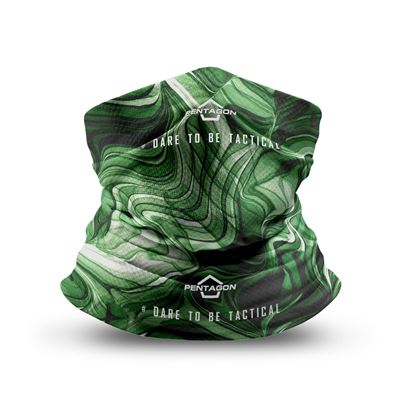 SKIRON LIQUID anatomicznie ukształtowany ocieplacz szyi EMERALD GREEN