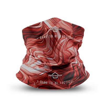SKIRON LIQUID anatomicznie ukształtowany ocieplacz szyi RED