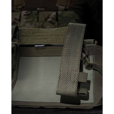Kamizelka AMINA Micro Chest Rig RAL 7013 PENTAGON K20010-06E 6