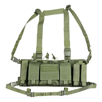 Kamizelka taktyczna TROJAN CHEST RIG ZELENÁ