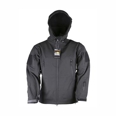 Kurtka softshell TACTICAL PATRIOT BLACK