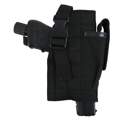 Otwarta kabura pistoletowa MOLLE BLACK