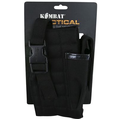 Otwarta kabura pistoletowa MOLLE BLACK