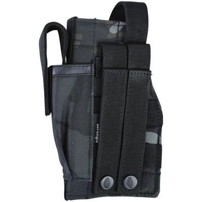 Otwarta kabura pistoletowa MOLLE BTP BLACK